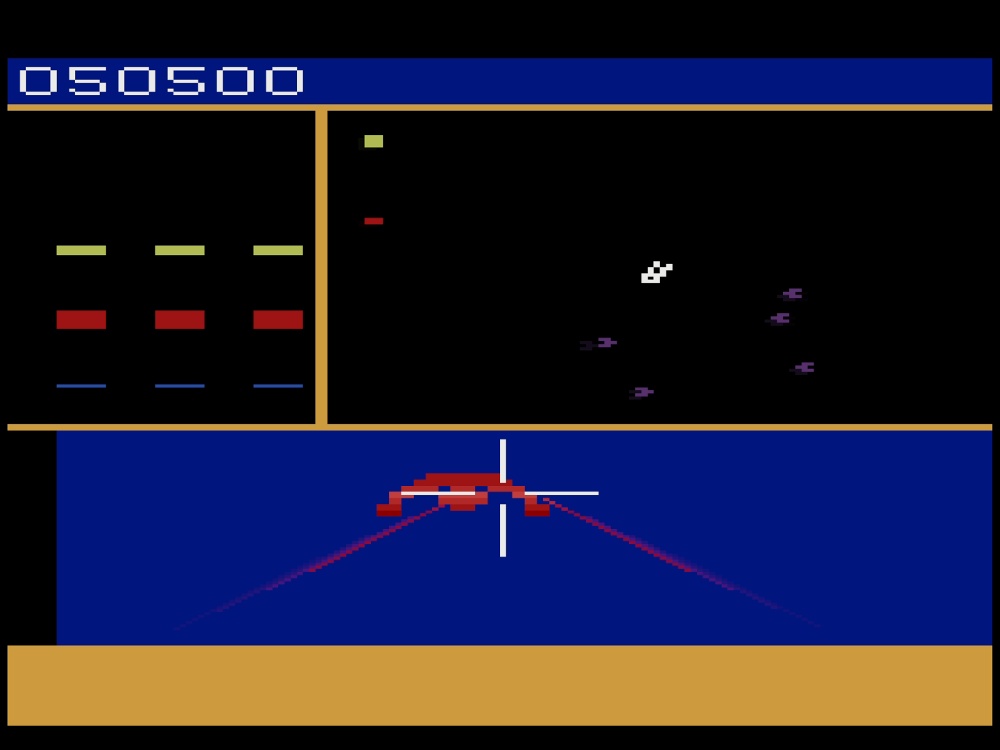 Gameplay of Star Trek Strategic Operations Simulator for Atari 2600